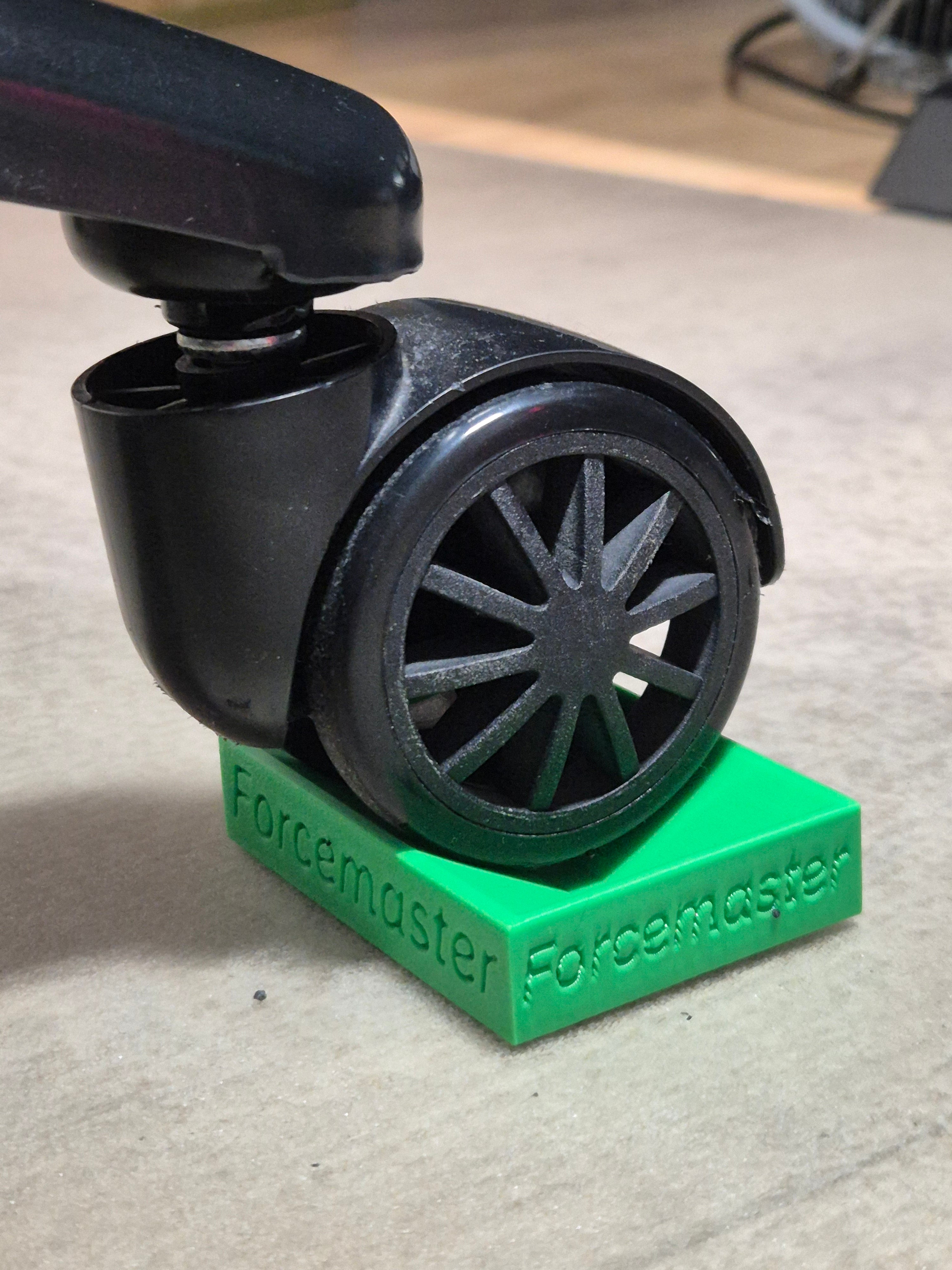 Blokada pod kółka Forcemaster do krzeseł obrotowych.